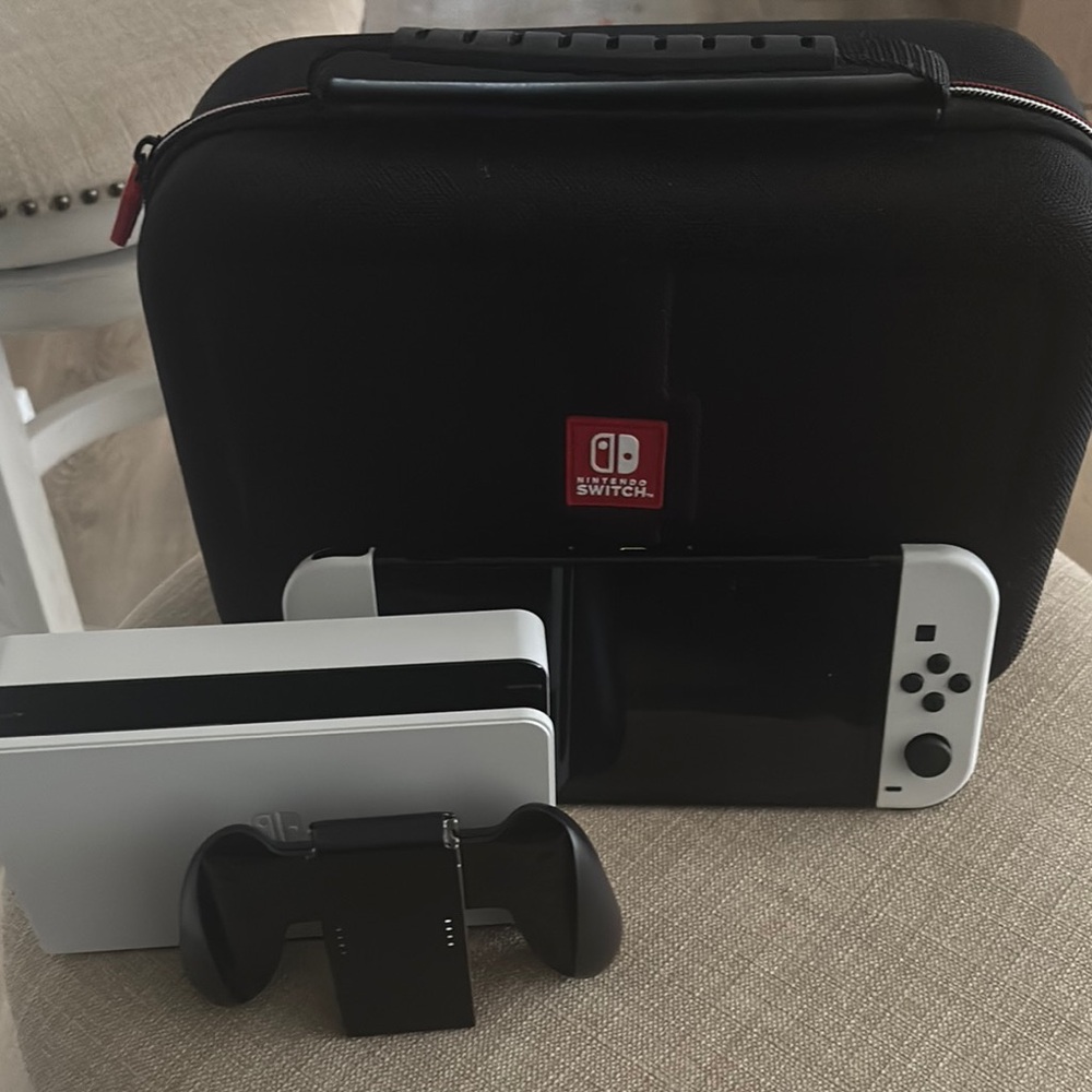 Nintendo Switch Console with Black Case